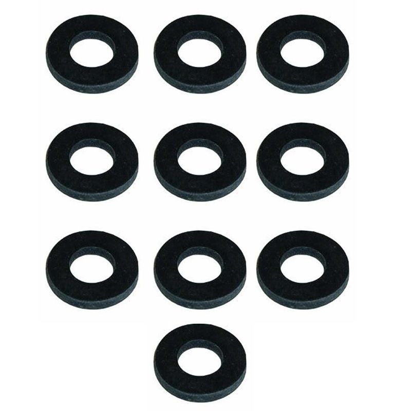 1/2" Flexible Rubber Shower Hose & Showerhead Washers Packs of 2, 4, 10